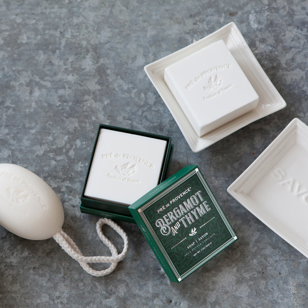 bergamot and thyme soap