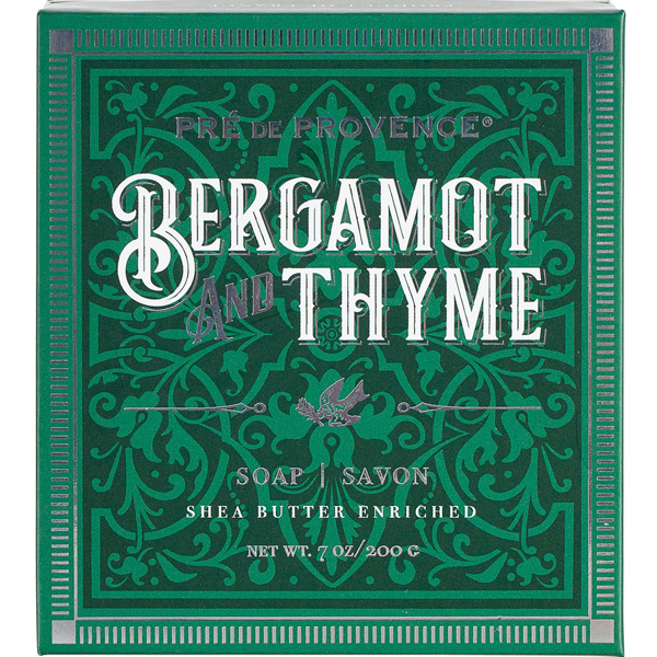 bergamot and thyme soap
