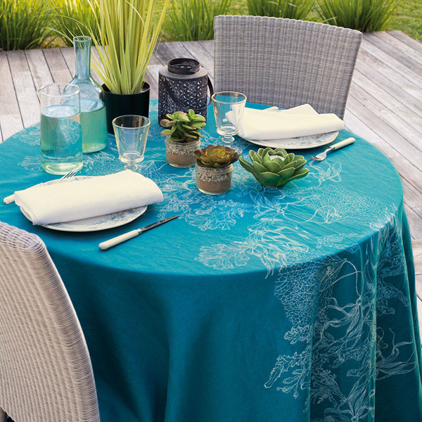 Blue Tablecloth