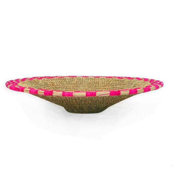 pink basket