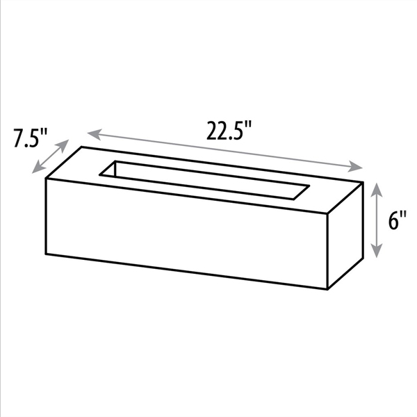 linear tray candle 2