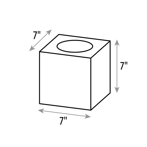 medium square candle