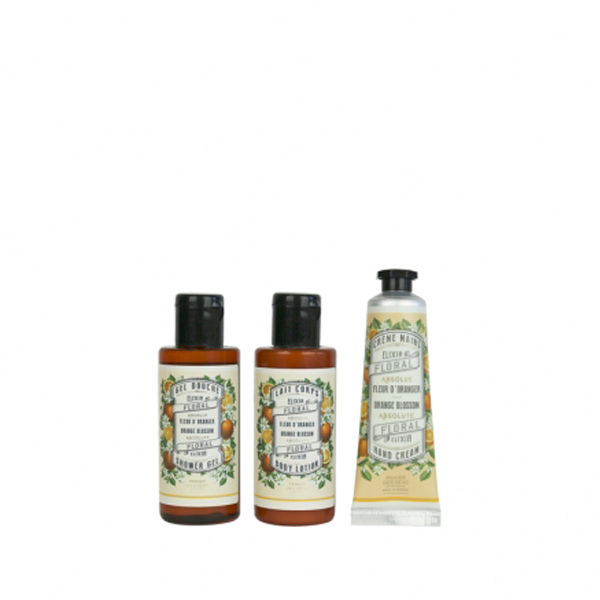 ORANGE BLOSSOM TRAVEL SET<