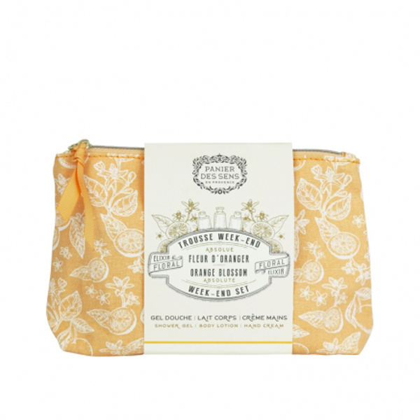 ORANGE BLOSSOM TRAVEL SET<