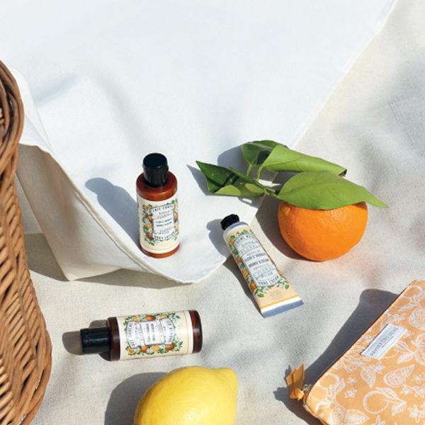 ORANGE BLOSSOM TRAVEL SET<