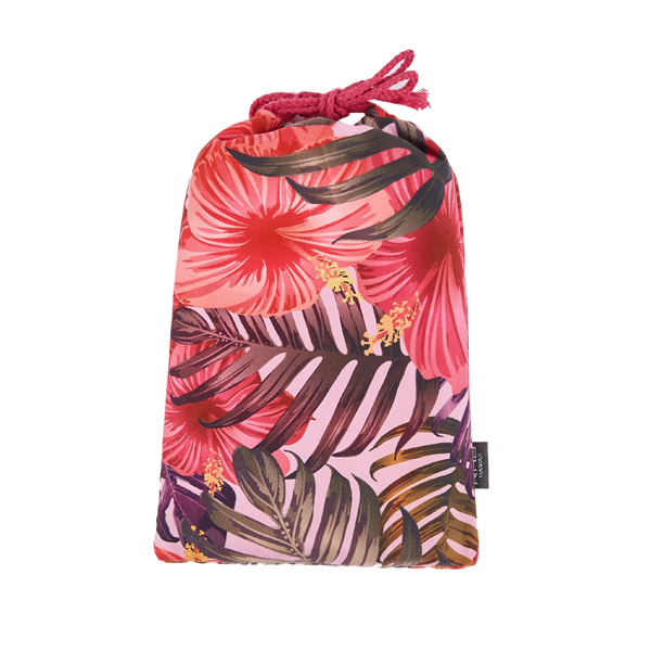 romantic pink beach towel