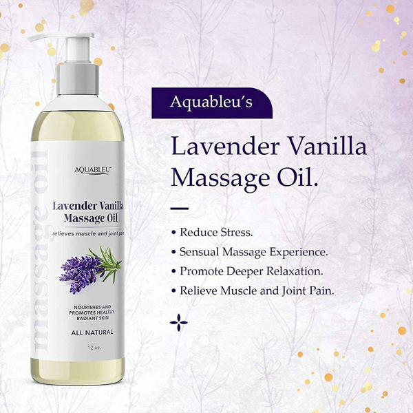 Lavender massage oil