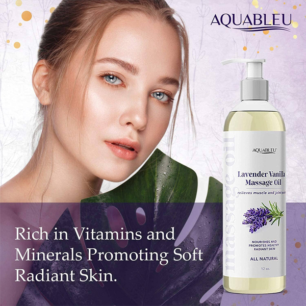 Lavender massage oil