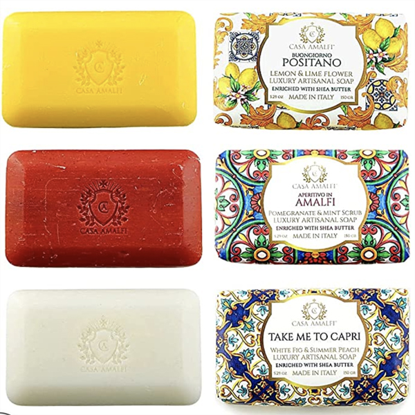 Gift box of 3 soaps- women