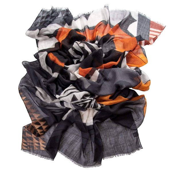 chiara grey scarf