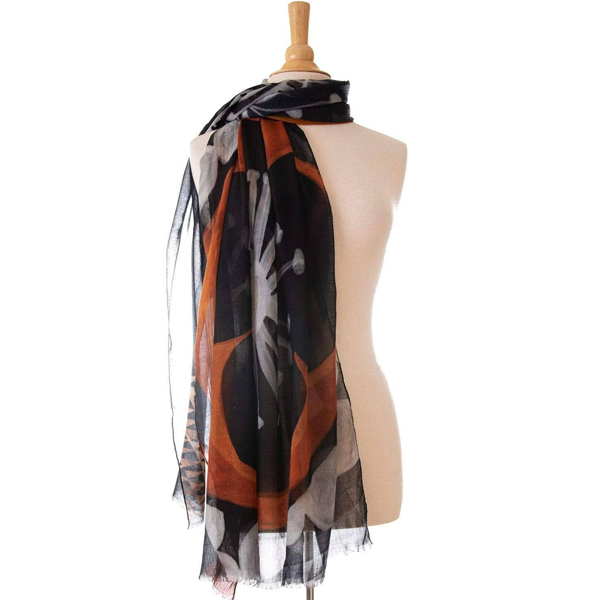 chiara grey scarf