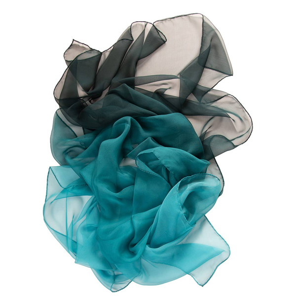 juliette turquoise silk scarf