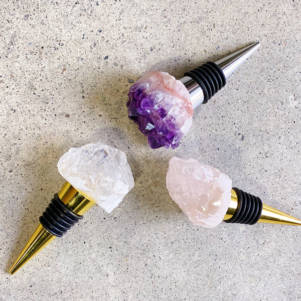 white quartz stopper