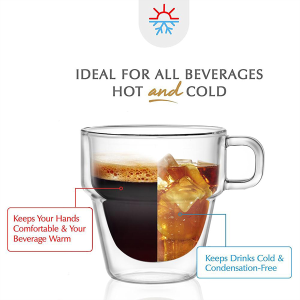 double wall espresso glass