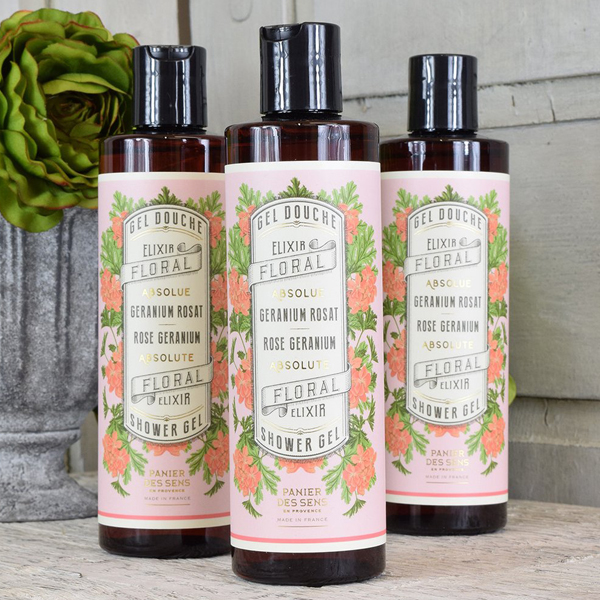 geranium shower gel