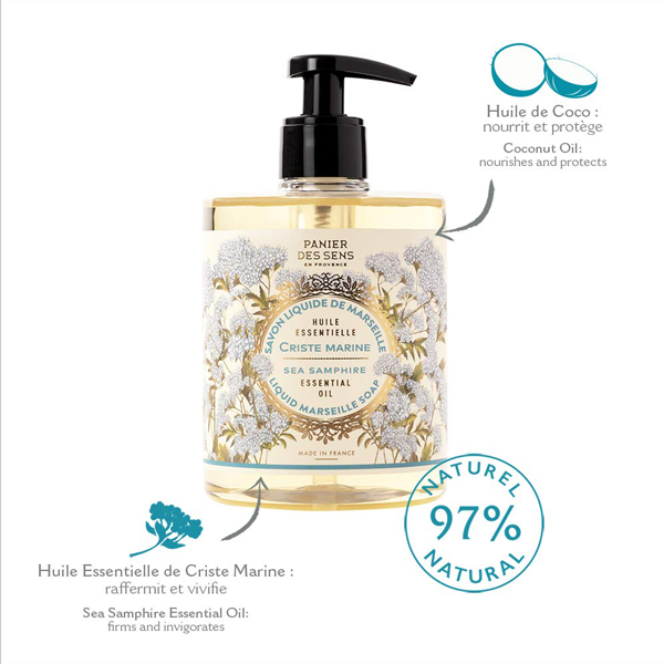 sea samphire liquid marseille soap