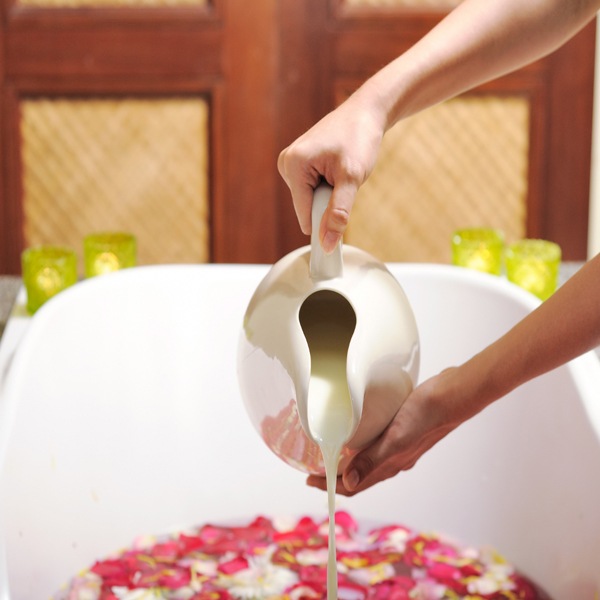 donkey milk bubble bath